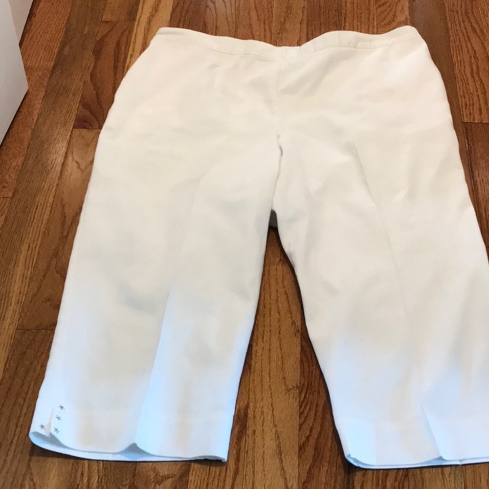 Alfred DUNNER~Elastic Back Capris~🔵